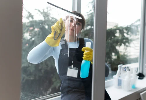 Nettoyage de vitres intérieures et extérieures à Meursanges